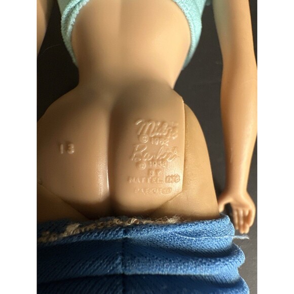 Vintage 1963 Midge Barbie Doll #860-Original Outfit-Blonde-Japan Foot Stamp - Picture 5 of 6